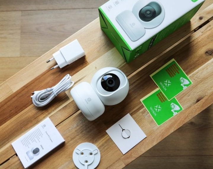 Telecamera WiFi Smart da interno PTZ HD 360° - Woox IC-WO4040