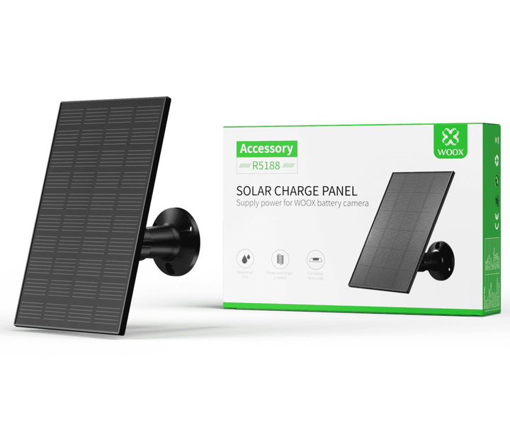Solar Panel for Smart Camera Charging - Woox IC-WO5188