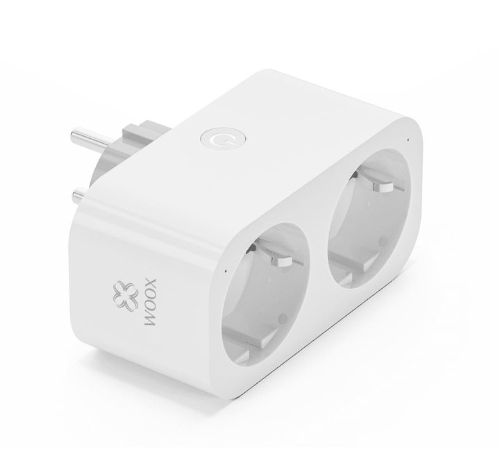 Presa intelligente Wi-Fi 2xSchuko controllo vocale Alexa - Woox IC-WO6153