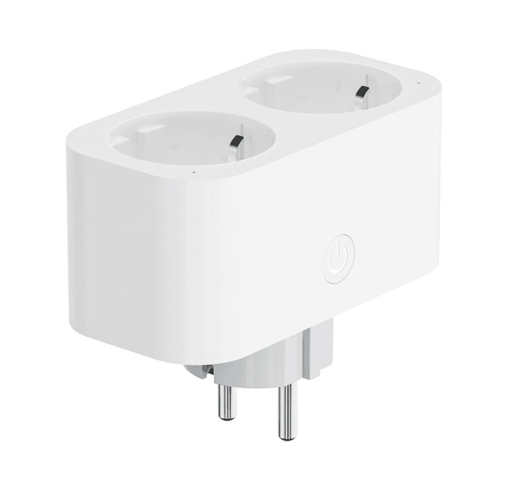 Presa intelligente Wi-Fi 2xSchuko controllo vocale Alexa - Woox IC-WO6153