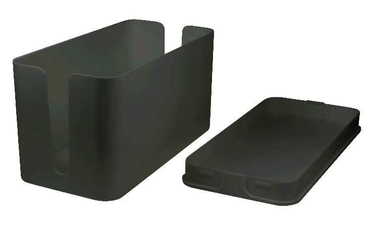 Large Black Cable Holder Box - Logilink ICA-BOX BB