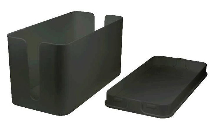 Large Black Cable Box - Logilink ICA-BOX BB