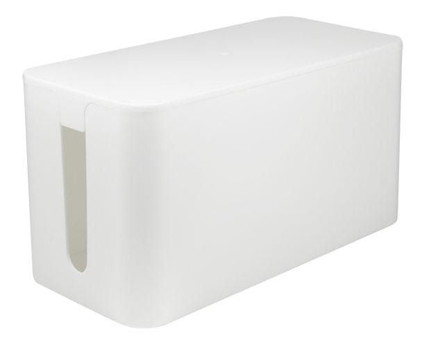 Medium White Cable Management Box - Logilink ICA-BOX SW