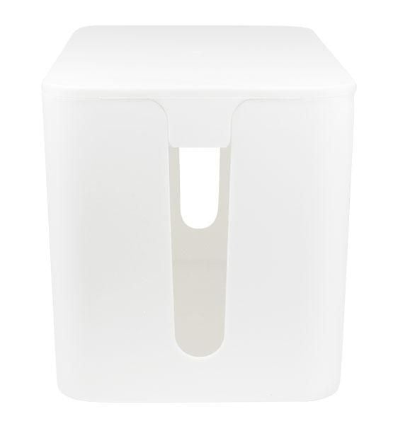 Medium White Cable Management Box - Logilink ICA-BOX SW