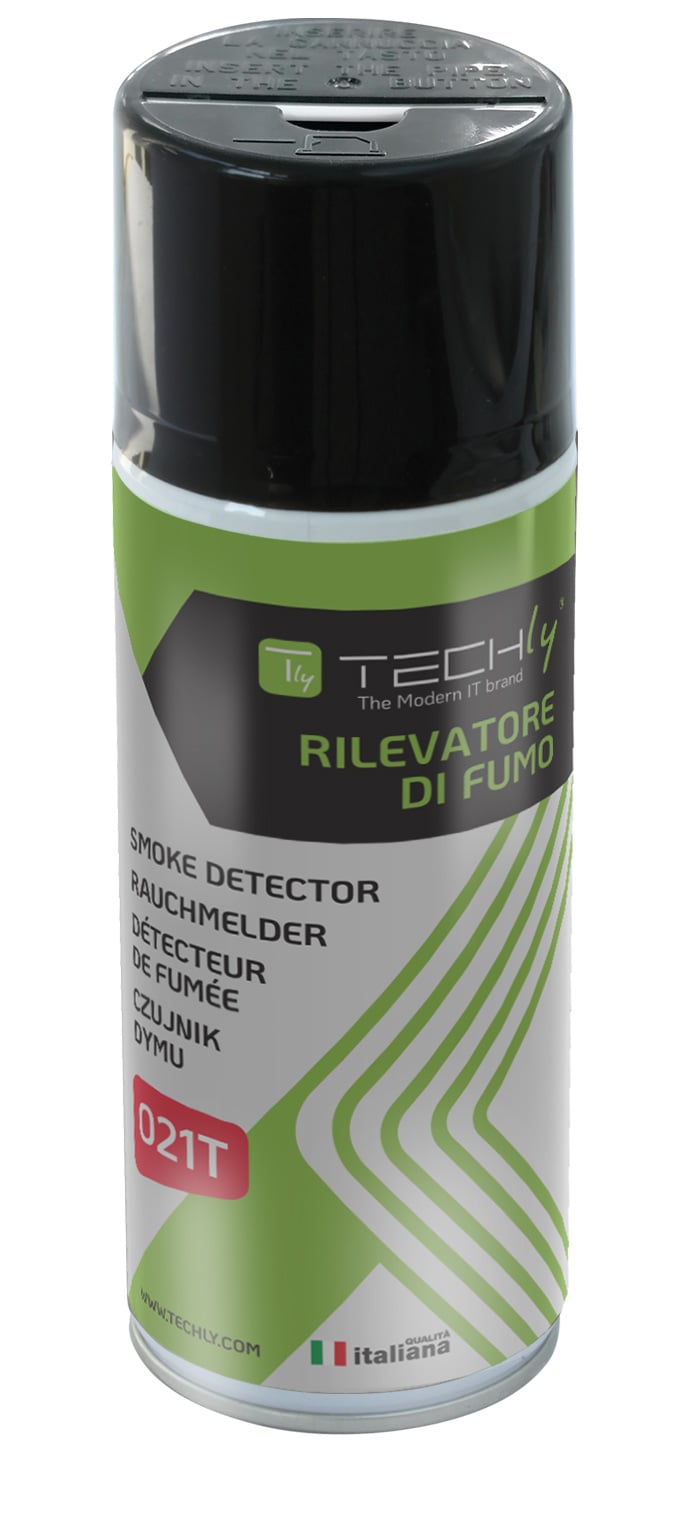Rilevatore di Fumo - Techly ICA-CA 021T