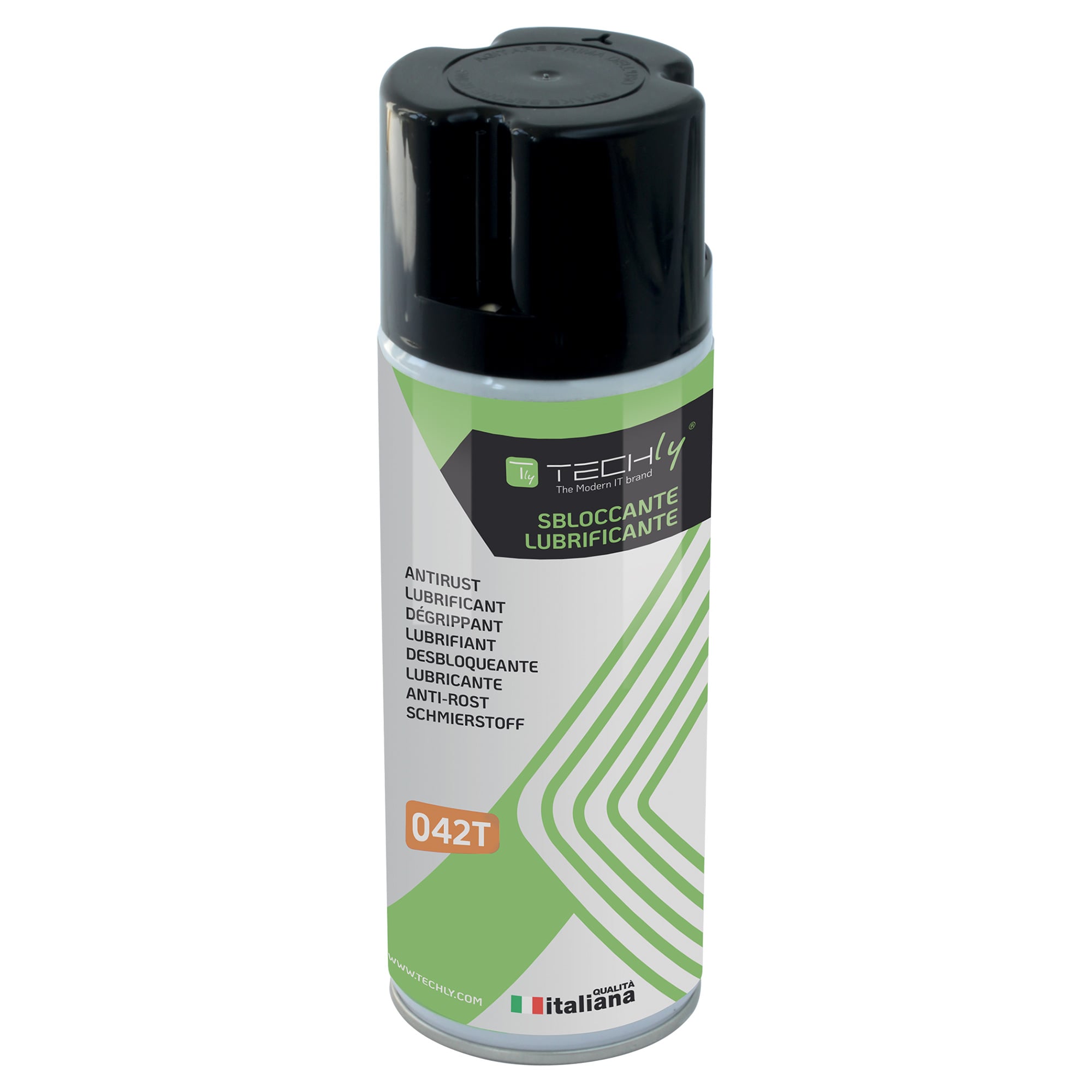 Spray Silicone Lubrificante Distaccante Scivolante 400ml - Techly ICA-CA 042T