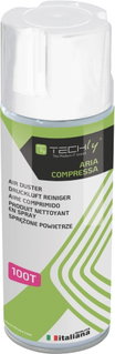 Compressed Air Spray Can for Cleaning 400ml - Techly ICA-CA 100T