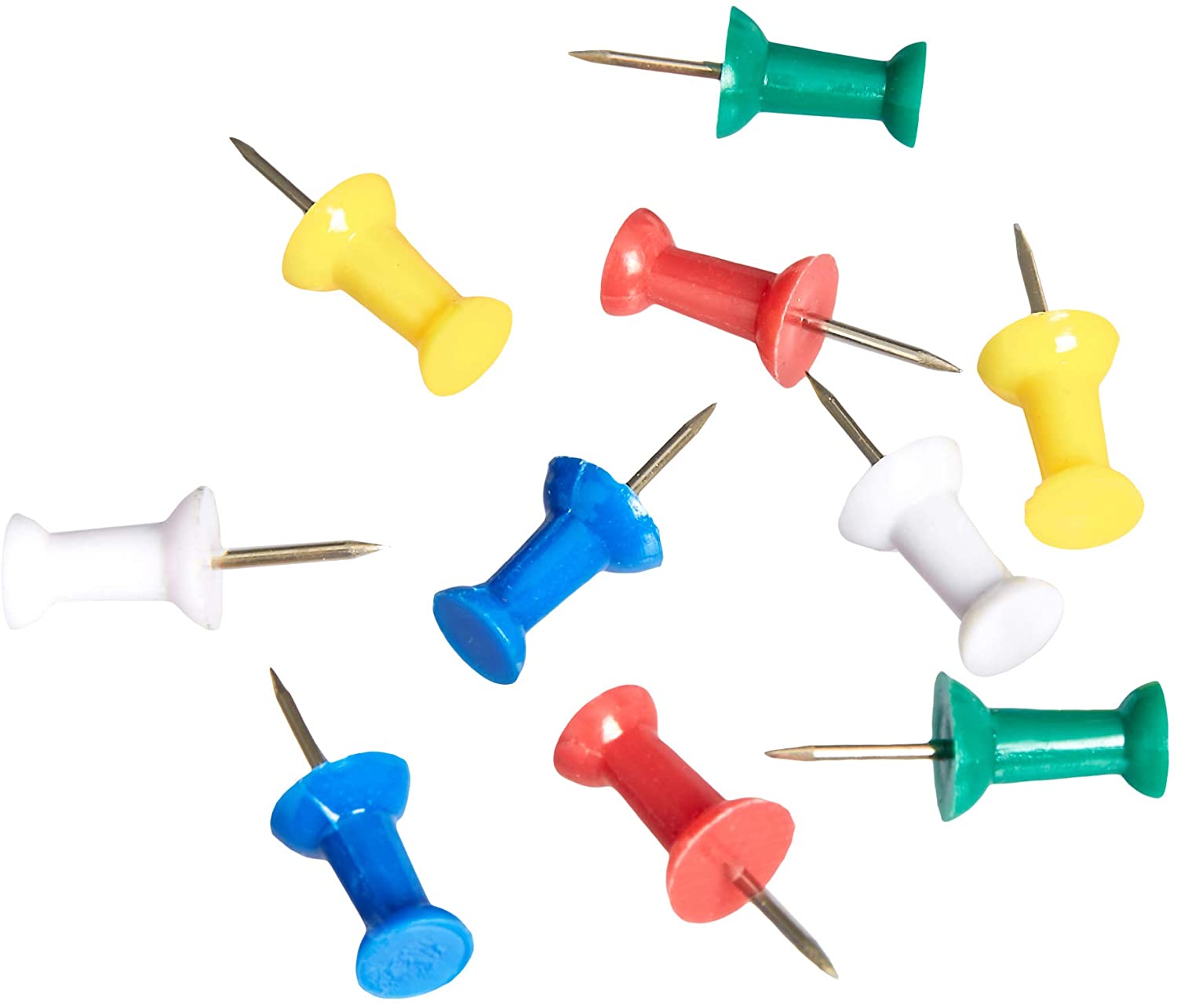 Spilli Colorati Puntine con Testina per Lavagne in Sughero 20 pz - Techly ICA-CB PIN