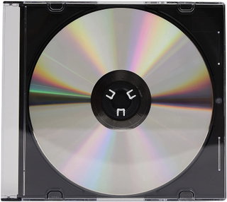 Slim Jewel Case CD Holder Black - Manhattan ICA-CD 01-BK