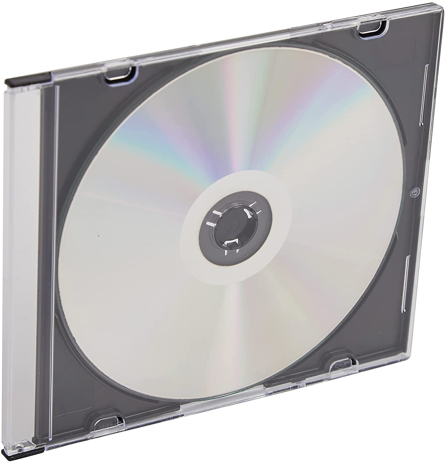 Porta CD Slim Jewel Case Nero - Manhattan ICA-CD 01-BK