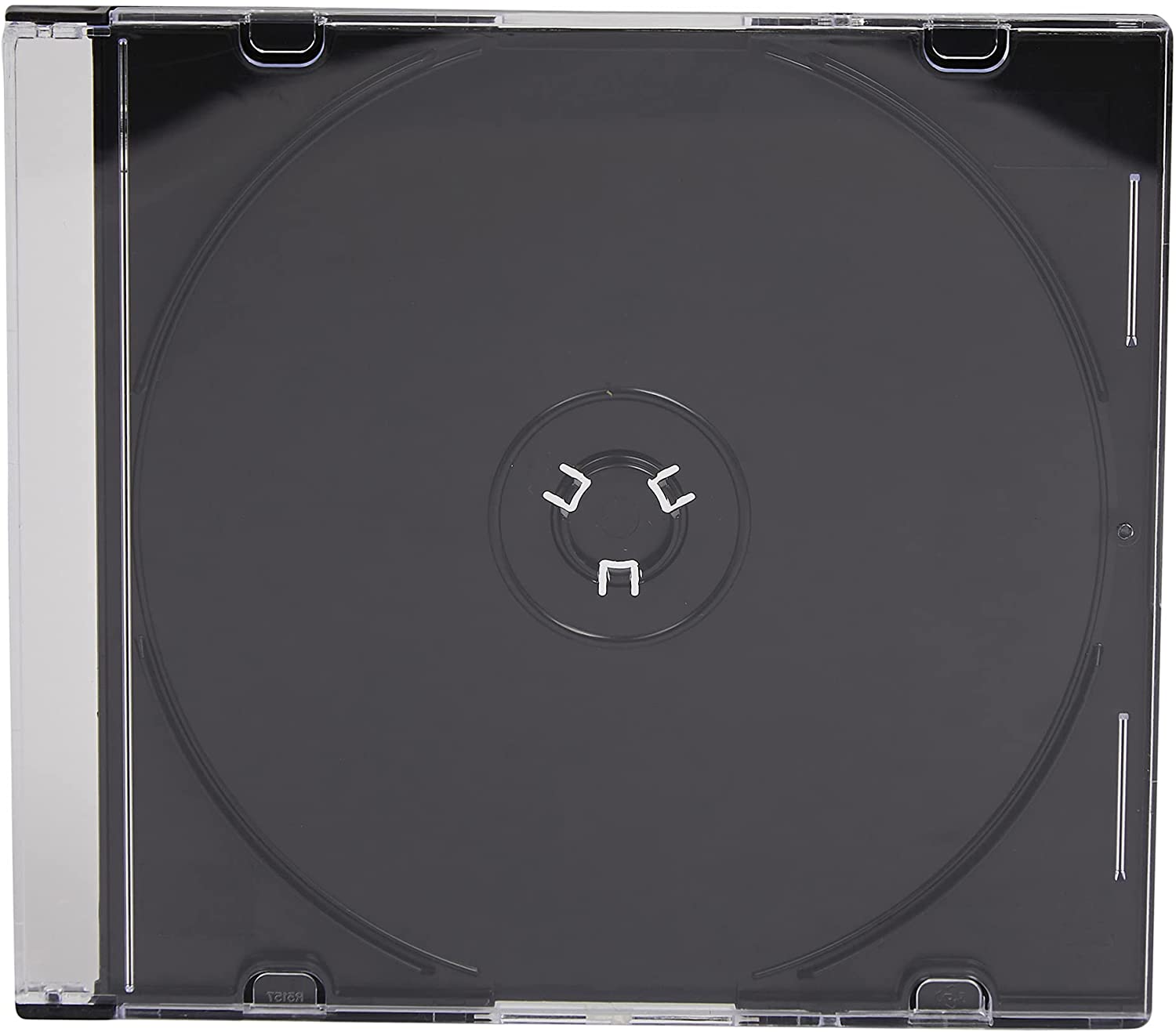 Porta CD Slim Jewel Case Nero - Manhattan ICA-CD 01-BK