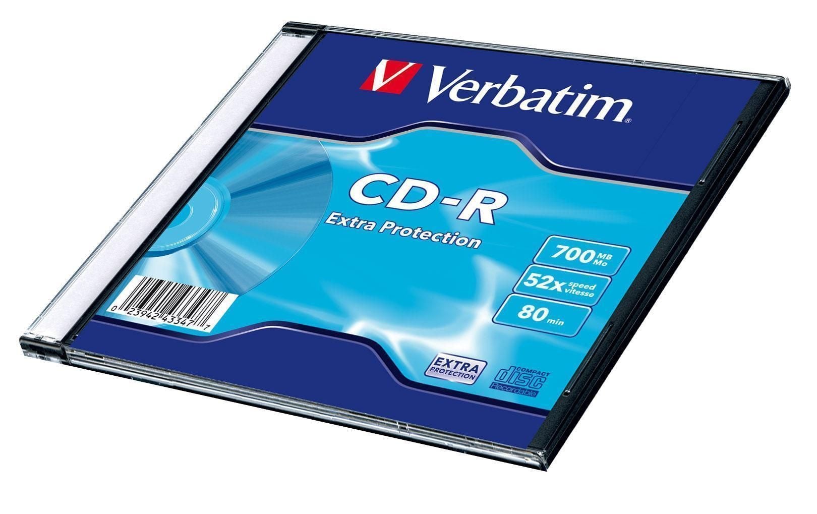 CD-R Recordable 80 Min 700 Mb - Verbatim ICA-CD-REC