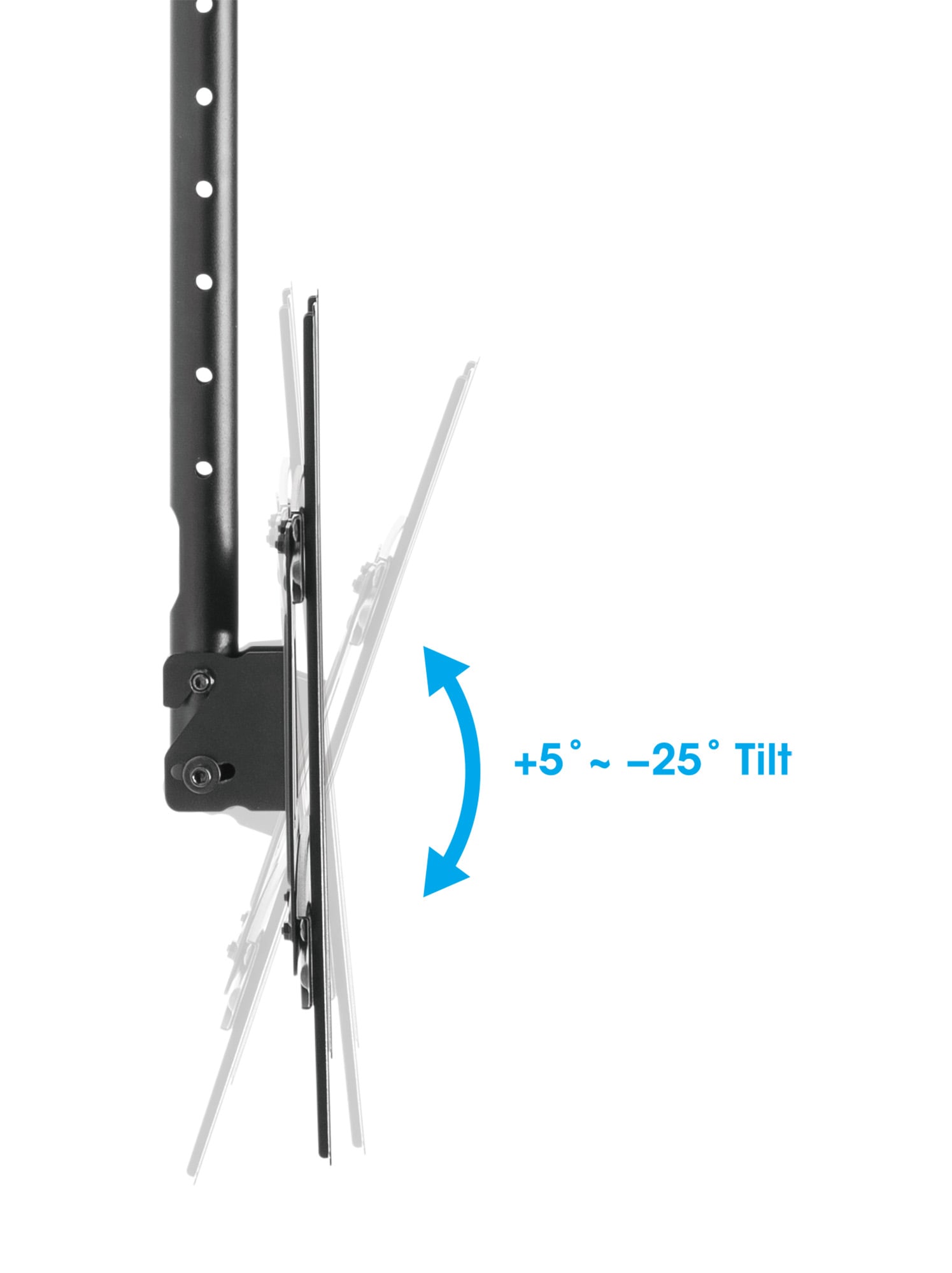 Supporto da Soffitto TV 37''-80'' Full-Motion Altezza Regolabile - Manhattan ICA-CPLB 051