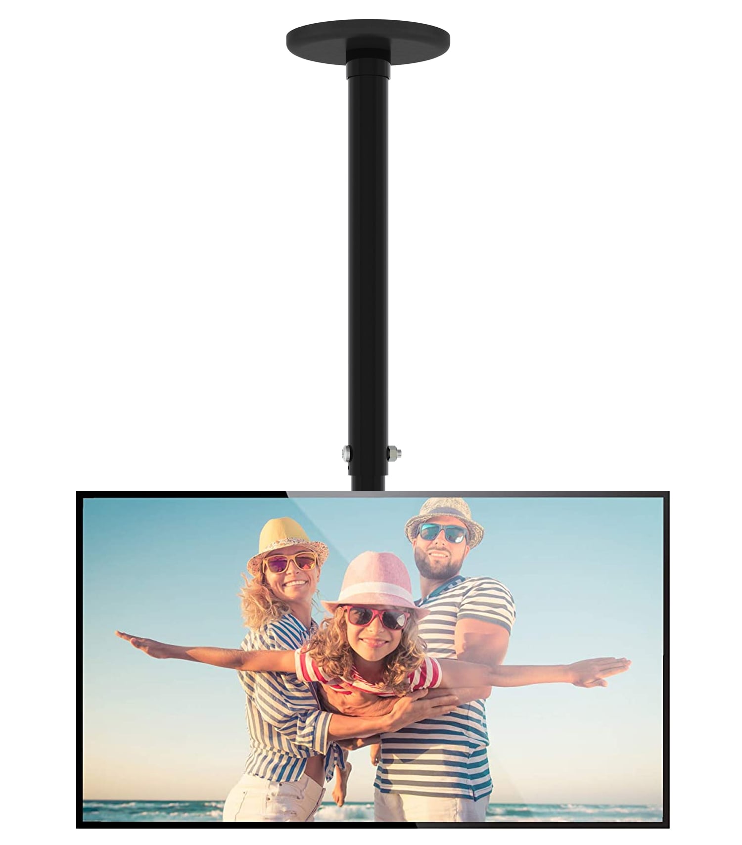 Staffa telescopica per installazione TV LED/LCD a soffitto - Techly ICA-CPLB 906