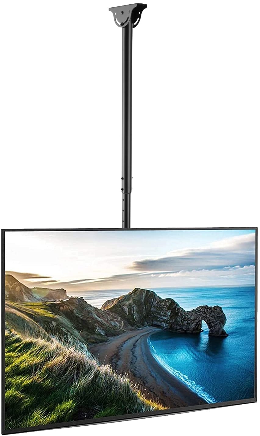 Supporto Telescopico a Soffitto fino a 1,6m per TV LED LCD 23-42'' - Techly ICA-CPLB 922L