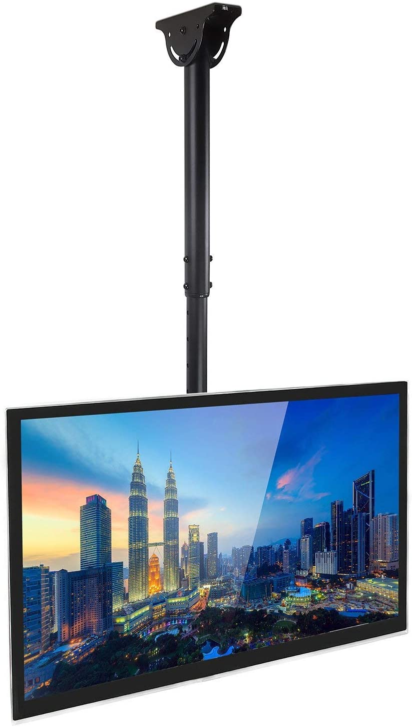 Supporto Telescopico a Soffitto fino a 1,6m per TV LED LCD 23-42'' - Techly ICA-CPLB 922L