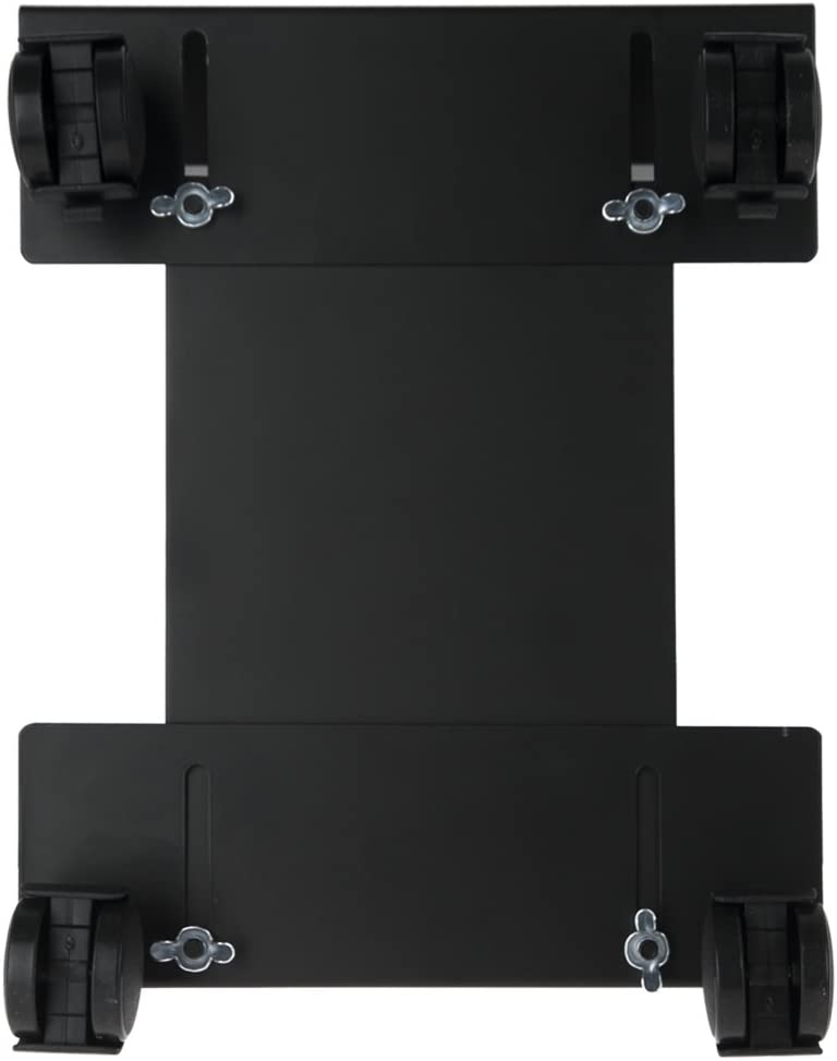 Supporto per PC in Acciaio con Ruote Nero - Techly ICA-CS 34
