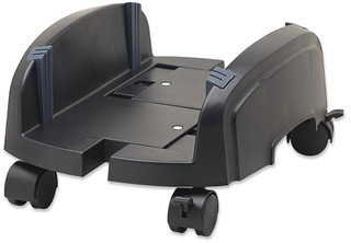 CPU Stand in Black Adjustable HIPS Plastic - Manhattan ICA-CS 41