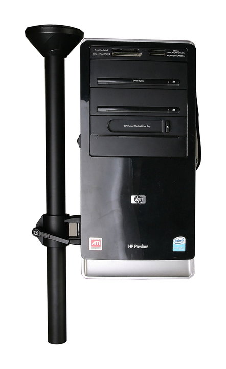 Supporto per PC da muro, parete scrivania o sotto scrivania - Techly ICA-CS 63