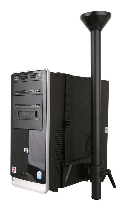 Supporto per PC da muro, parete scrivania o sotto scrivania - Techly ICA-CS 63