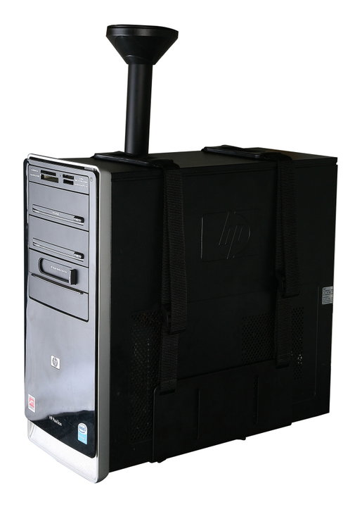 Supporto per PC da muro, parete scrivania o sotto scrivania - Techly ICA-CS 63