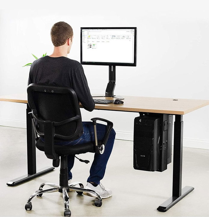 Supporto PC Sotto Scrivania / Parete Regolabile - Techly ICA-CS 66