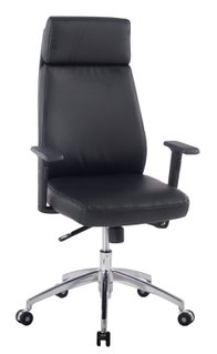 Poltrona Direzionale con Braccioli Nera - Techly ICA-CT 073BK