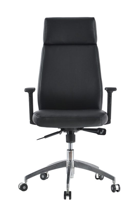 Poltrona Direzionale con Braccioli Nera - Techly ICA-CT 073BK