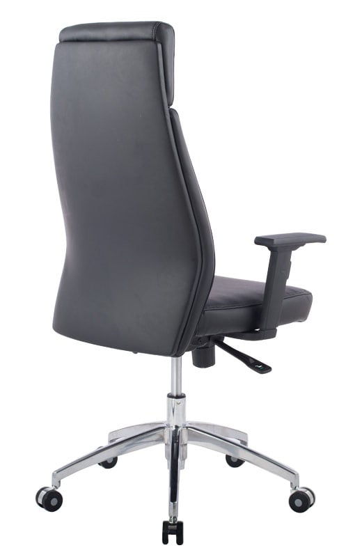Poltrona Direzionale con Braccioli Nera - Techly ICA-CT 073BK
