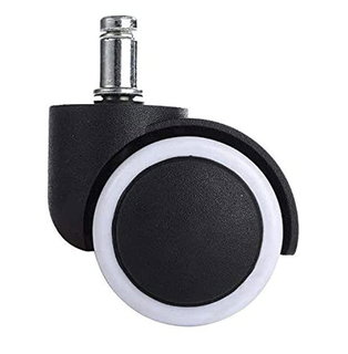 Replacement Clip-on Wheels for Chairs in Polyurethane - Techly ICA-CT 891-WHE