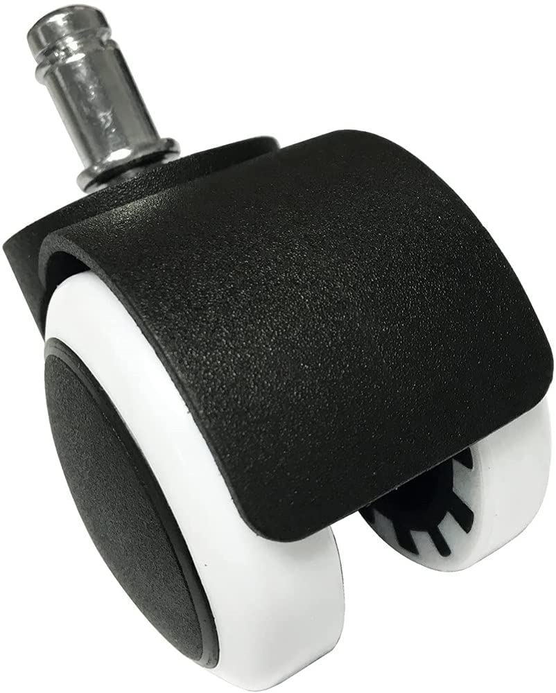 Ruota a Clip Sostitutive per Sedie in Poliuretano - Techly ICA-CT 891-WHE