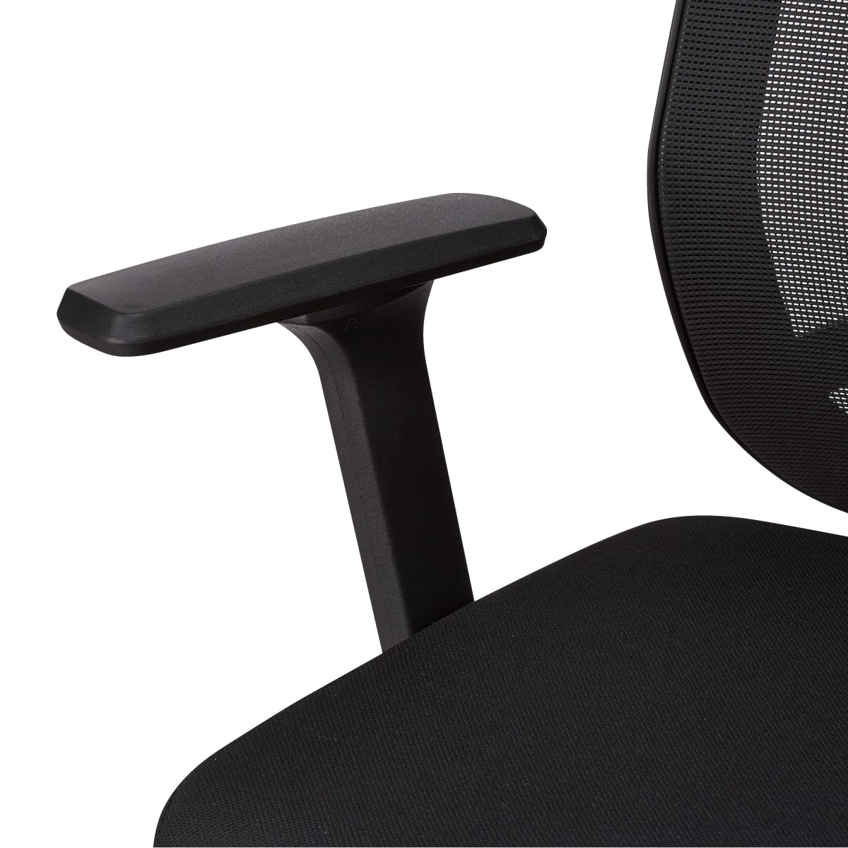 Sedia per Ufficio con Schienale Alto, Poggiatesta e Base Cromata Nero - Techly ICA-CT MC020