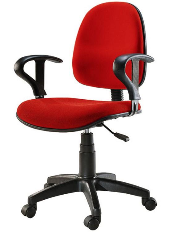 Sedia per Ufficio Easy Colore Rosso - Techly ICA-CT MC04RE