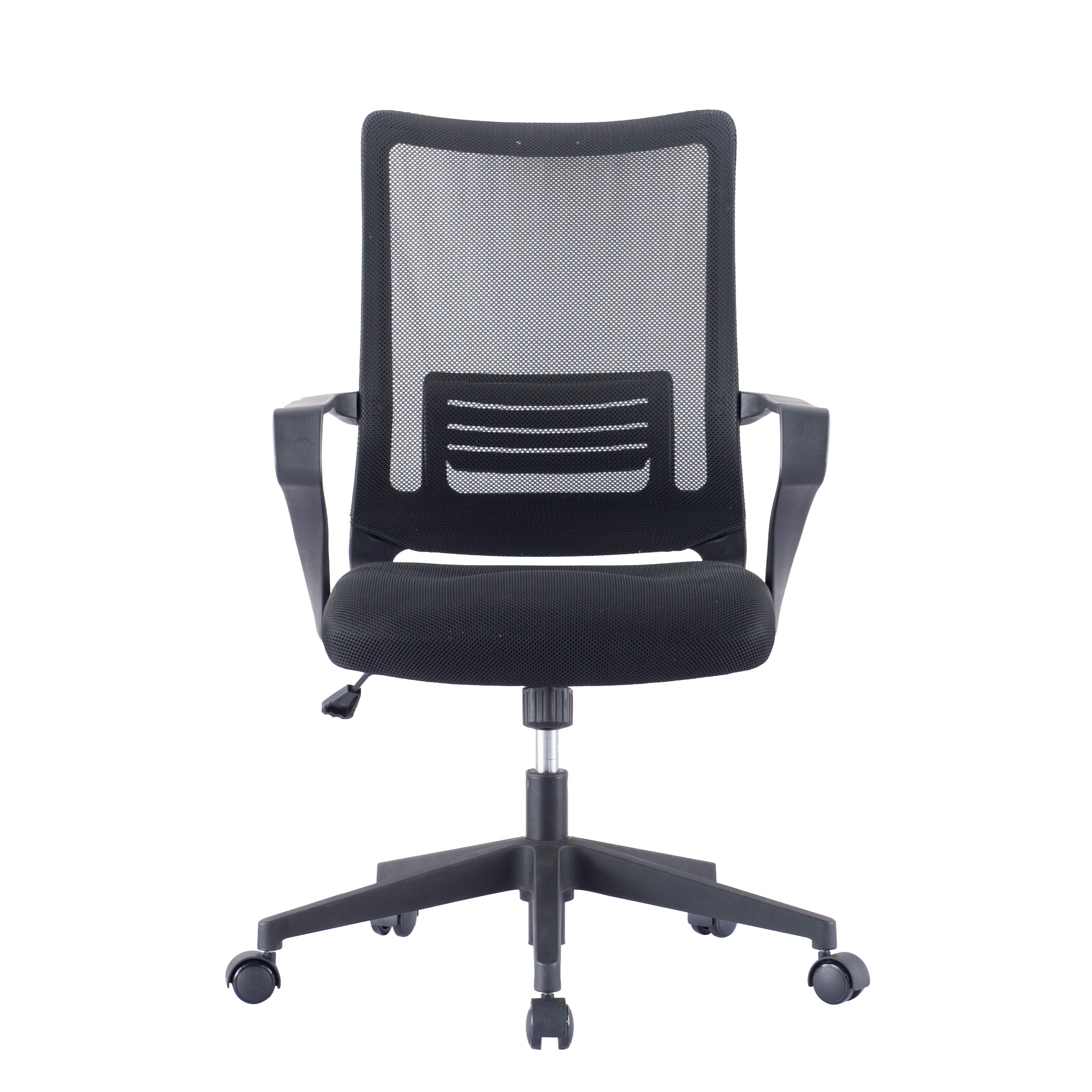 Sedia per Ufficio con Schienale Medio in rete Nero - Techly ICA-CT MCB022