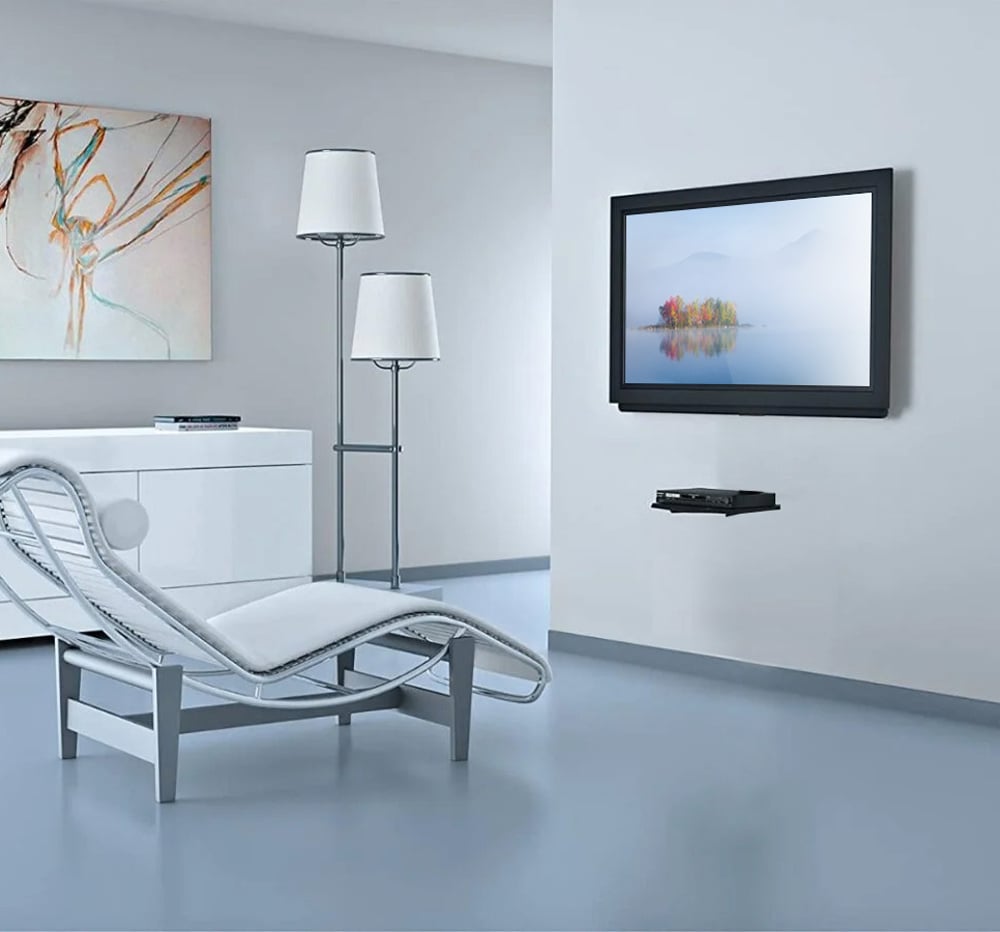 Mensola da Parete per Apparecchi Audio-Video - Techly ICA-DRS 504