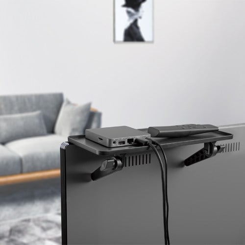 Mensola per decoder e telecomandi per Schermo TV - Techly ICA-DRS 902