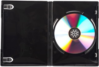 DVD/CD BOX Black Case - Manhattan ICA-DVD-BLACK