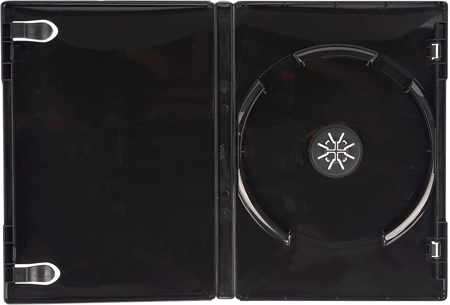 Custodia per DVD/CD BOX Nero - Manhattan ICA-DVD-BLACK