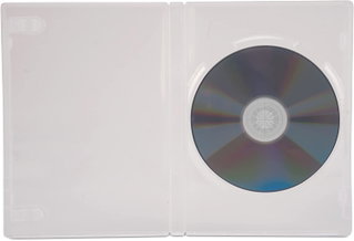 Transparent DVD/CD BOX Case - Manhattan ICA-DVD-CLEAR