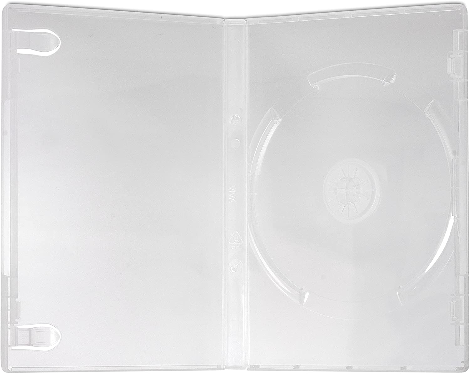 Custodia per DVD/CD BOX Trasparente - Manhattan ICA-DVD-CLEAR