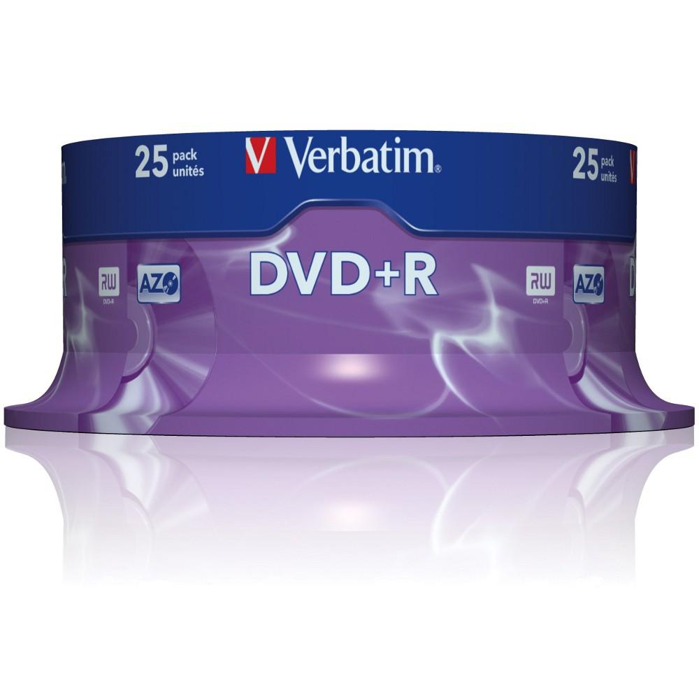 Campana 25 DVD+R Matt Silver 4.7GB - Verbatim ICA-DVD-PIU25