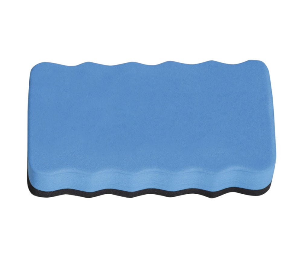 Cancellino Blu per Lavagne Magnetiche Bianche Flipchart - Techly ICA-ER 1151BL