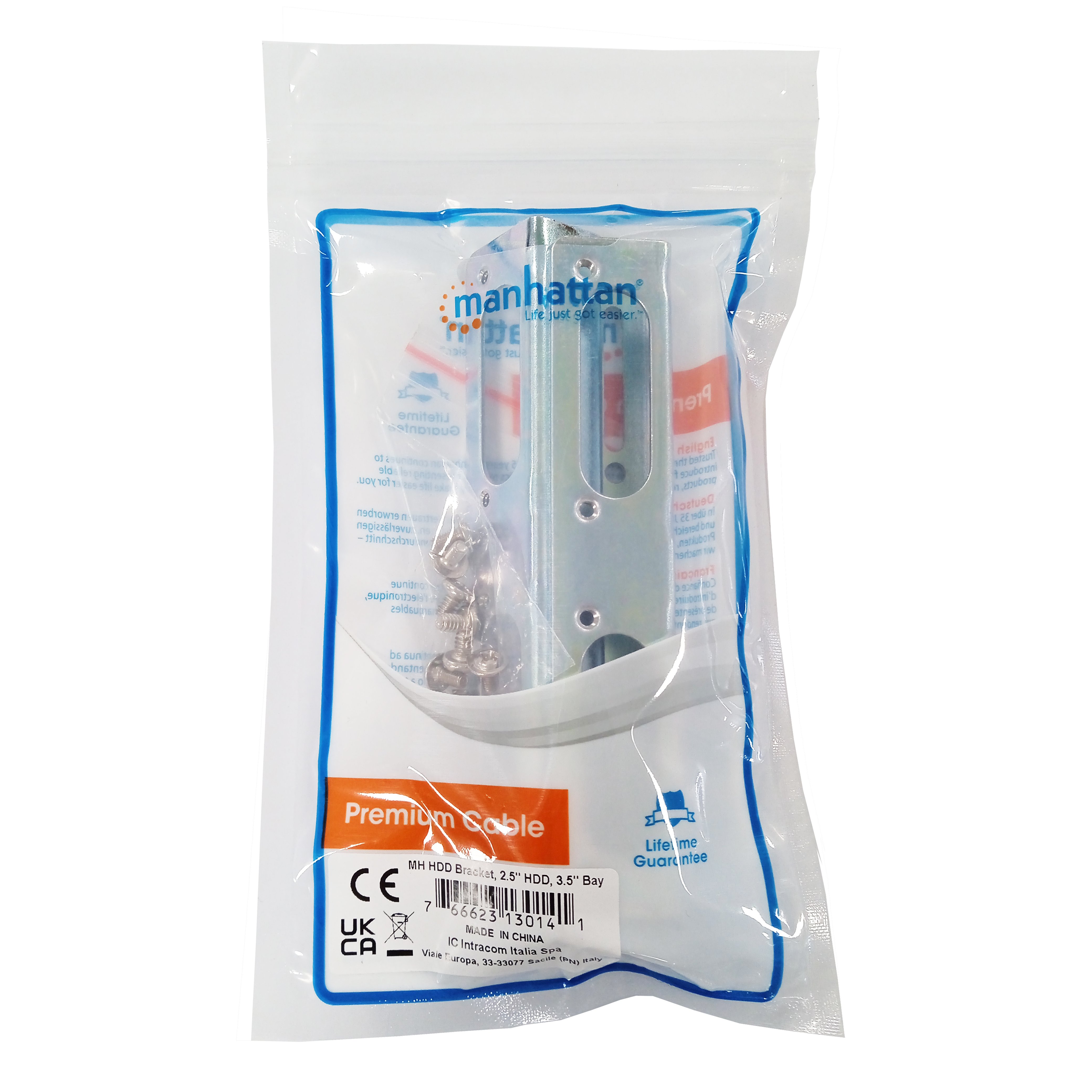 Kit di Montaggio per HD da 2,5'' su Slot 3.5'' - Manhattan ICA-FF 3-141