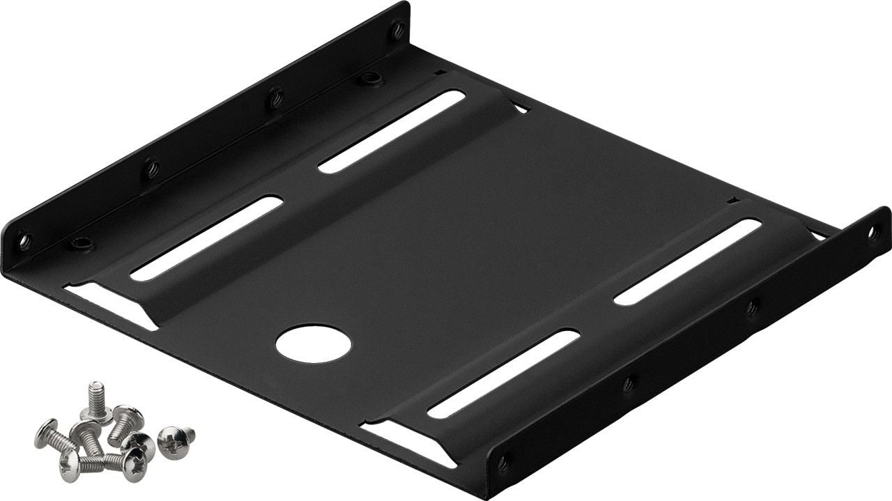 Kit di Montaggio per HDD / SSD da 2,5'' su alloggio da 3,5'' Nero - Goobay ICA-FF 3-144