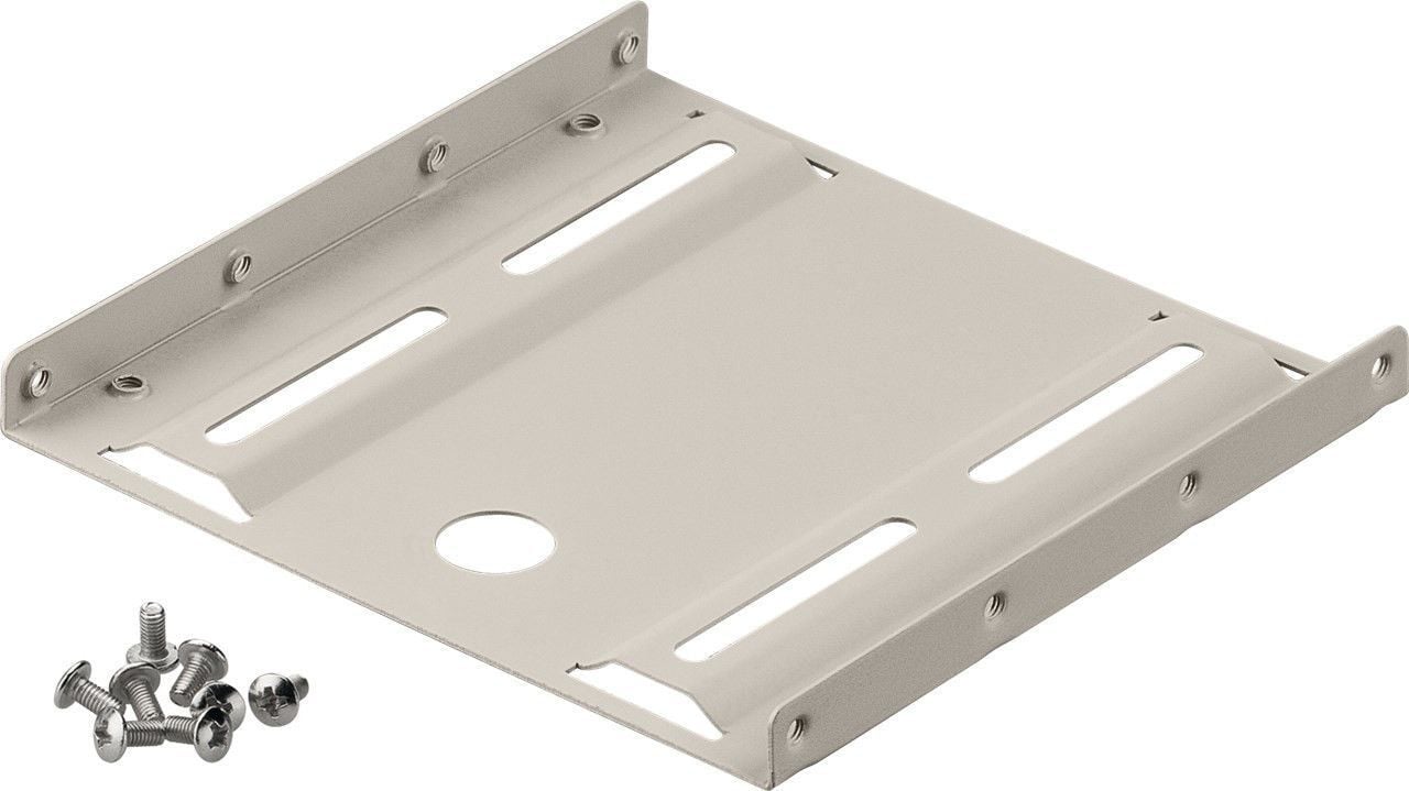 Kit di Montaggio per HDD / SSD da 2,5'' su alloggio da 3,5'' Beige - Goobay ICA-FF 3-144GB