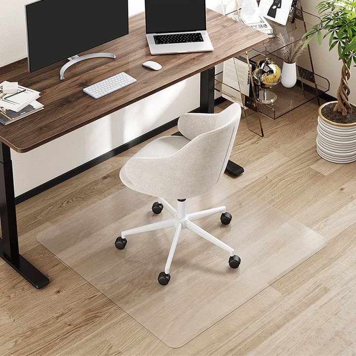 Floor Protection Mat, PVC, Transparent, 117x120 cm - Logilink ICA-FLP 11712