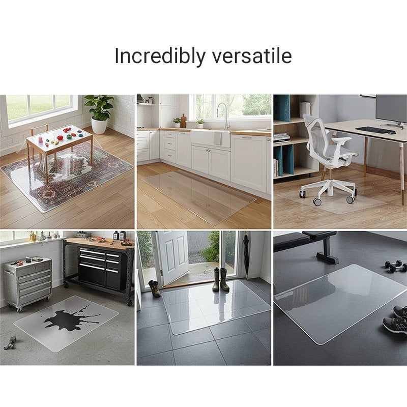 PVC Floor Protection Mat 117 x 120 cm - Logilink ICA-FLP 11712