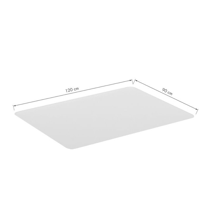 Floor Protection Mat, PVC, Transparent, 120x90 cm - Logilink ICA-FLP 1290