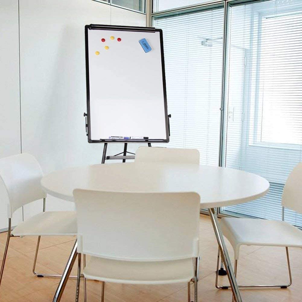 Lavagna Magnetica Flipchart Fogli Mobili 60x90 cm Altezza Regolabile - Techly ICA-FP 602