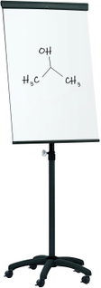 Magnetic flipchart board with notepad on wheels 70x100 cm - Techly ICA-FP 710